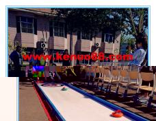 冰雪東奧 旱地冰壺賽道，旱地冰壺賽道廠家 科諾品質(zhì)商家